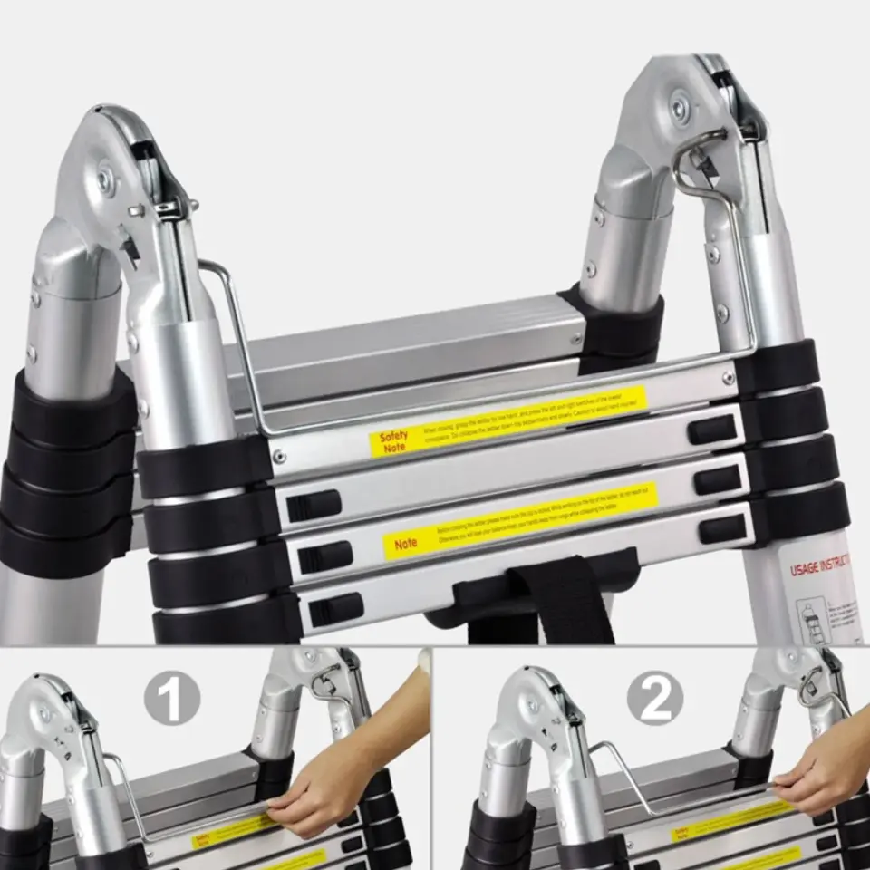 PACKTECH A TİPİ TELESKOPİK MERDİVEN 2.2x2 (440 CM)