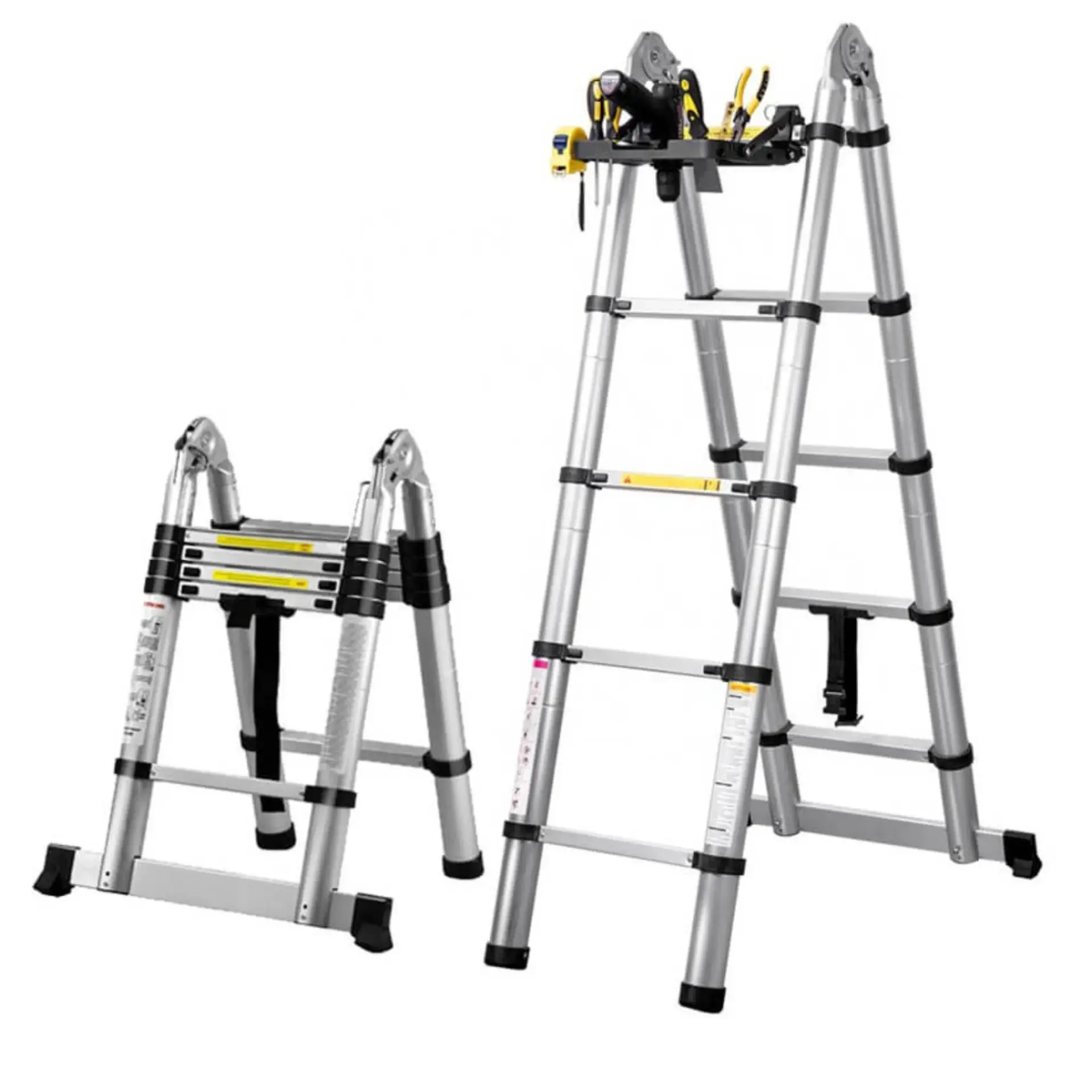 PACKTECH A TİPİ TELESKOPİK MERDİVEN 2.5x2 (500 CM)