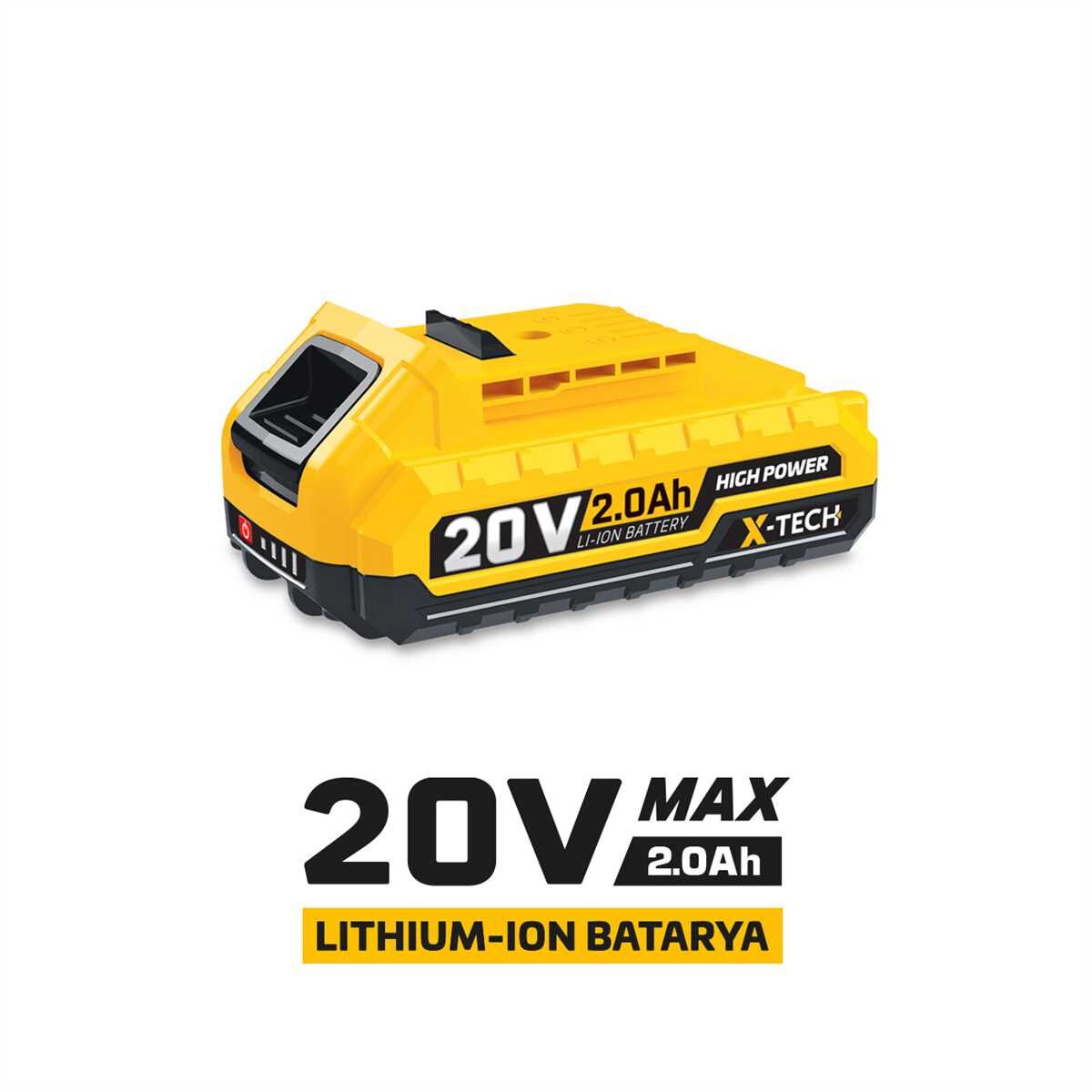 SGS 20 VOLT YEDEK BATARYA (2.0Ah) SGS 5497