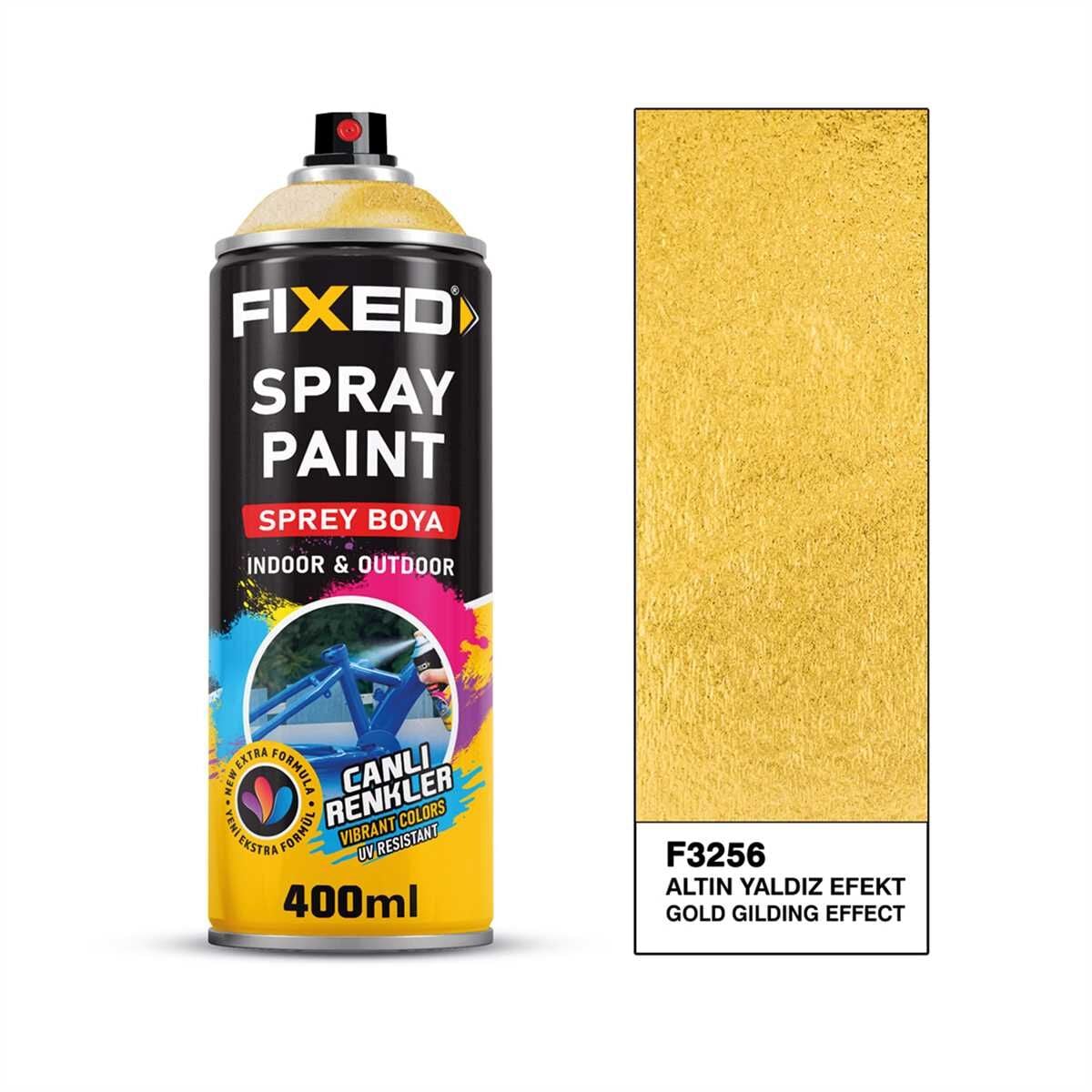 SPREY BOYA AKRİLİK - ALTIN YALDIZ EFEKT 320 GR 400 ML