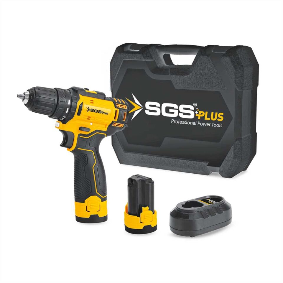 SGS AKÜLÜ VİDALAMA SETİ 12 VOLT (2*1.5 Ah) SGS 5146