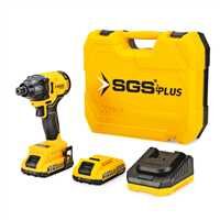 SGS DARBELİ VİDALAMA SETİ 330 Nm Tork 20V 2*2.0Ah (KÖMÜRSÜZ MOTOR) SGS 5500