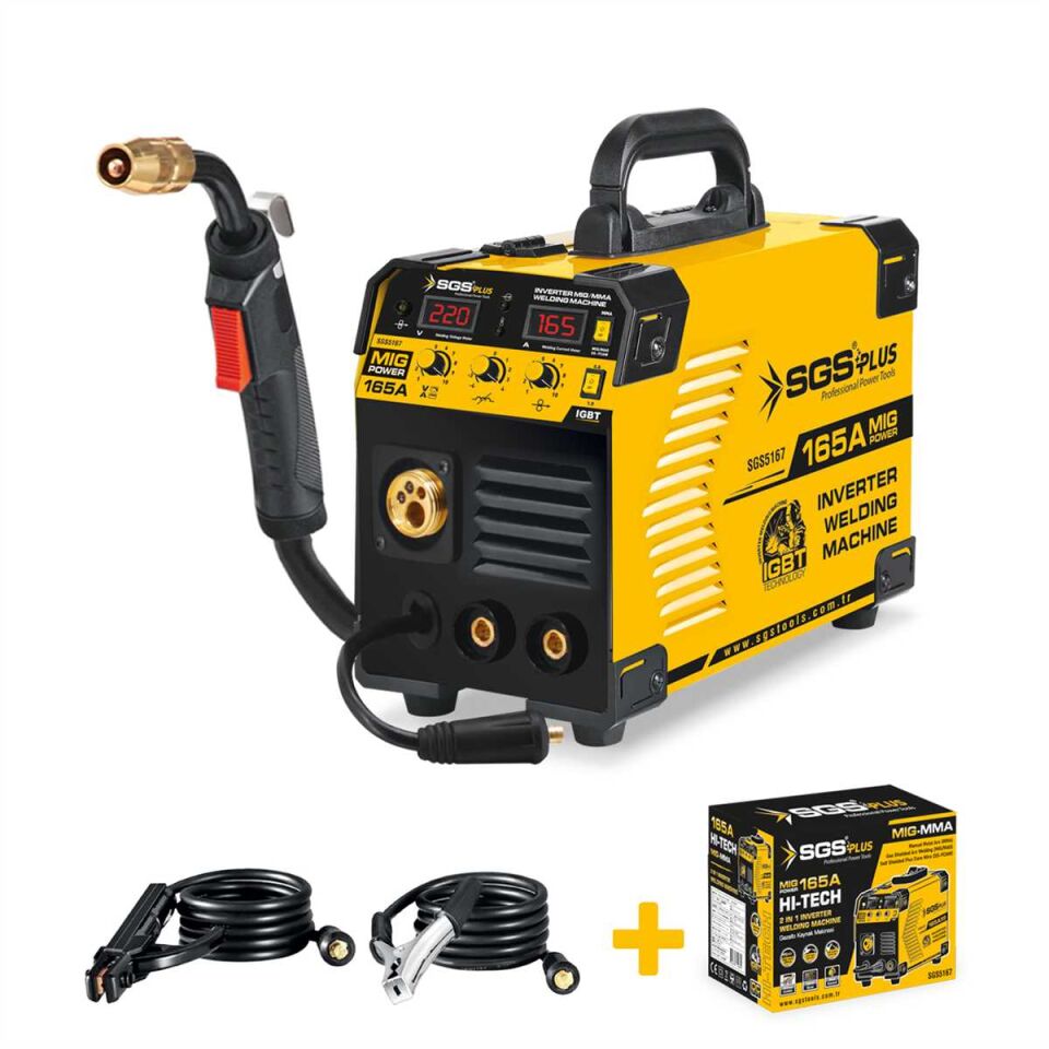 SGS MIG GAZALTI KAYNAK MAKİNESİ 165A SGS 5167