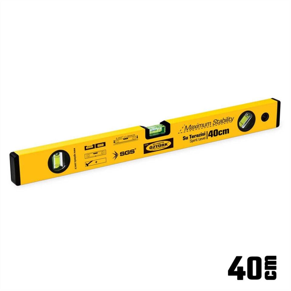 SU TERAZİSİ 40CM (ALÜMİNYUM)