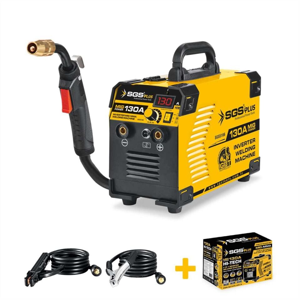 SGS MIG GAZSIZ GAZALTI KAYNAK MAKİNESİ 130A SGS 5166