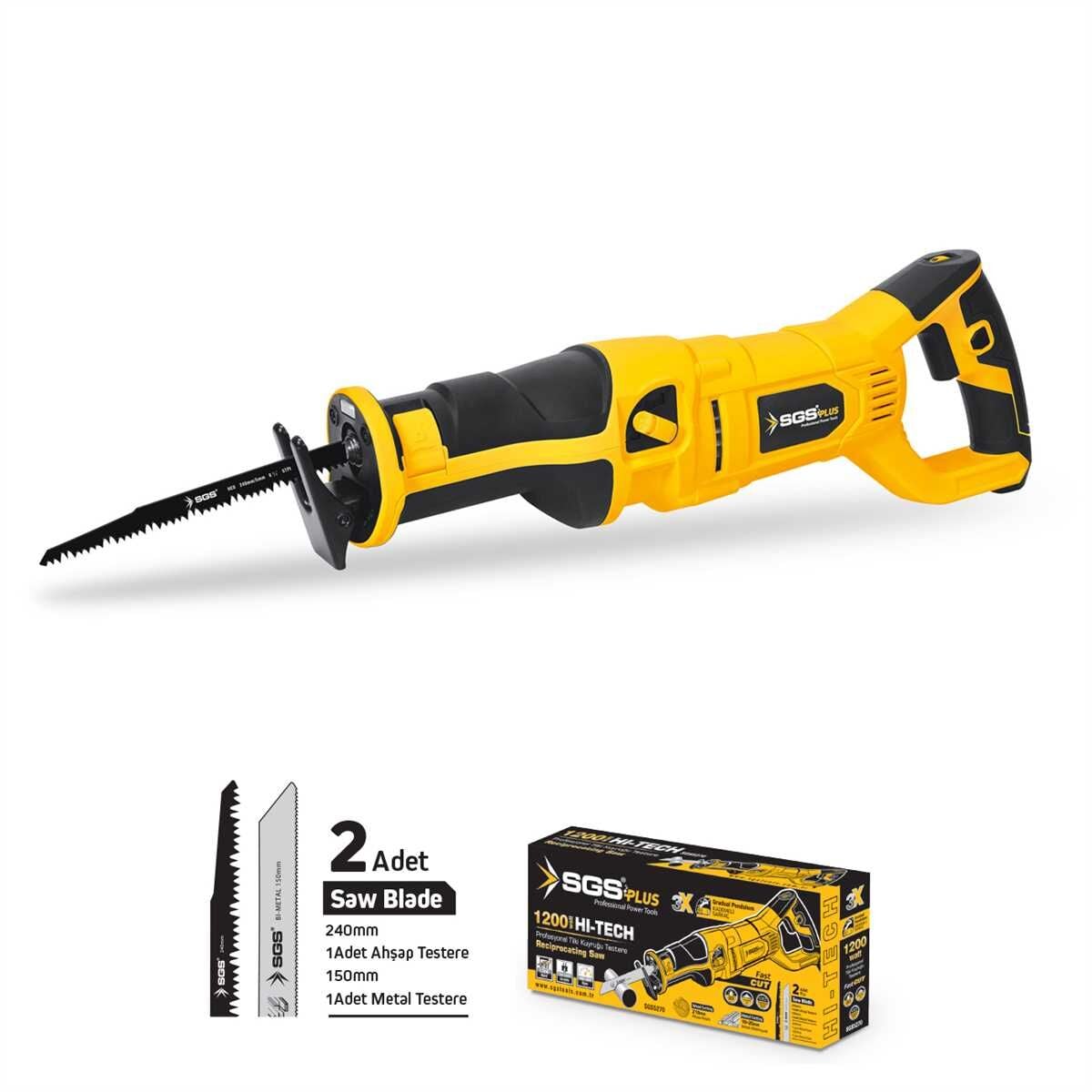 SGS TİLKİ KUYRUĞU TESTERE 1200 WATT SGS 5270