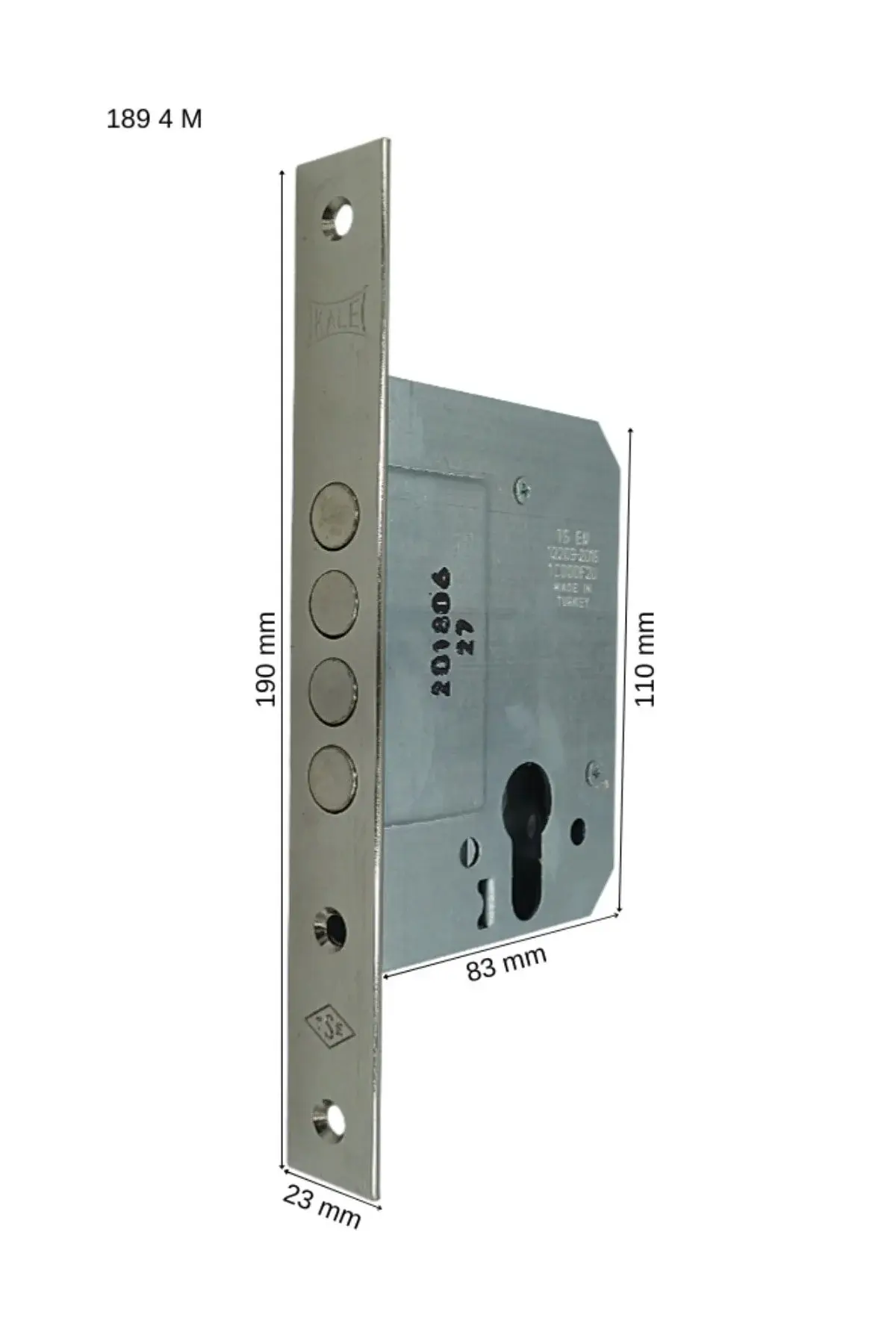 KALE KİLİT 189 4M BAREL KASA 52MM