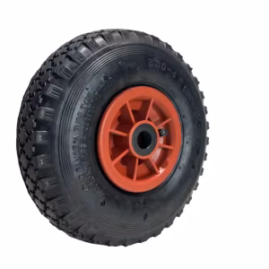 Plastik Jantlı Siboplu 260x85 mm El Arabası Tekeri Burçlu İç Lastikli Şişme Havalı Taşıma Arabaları