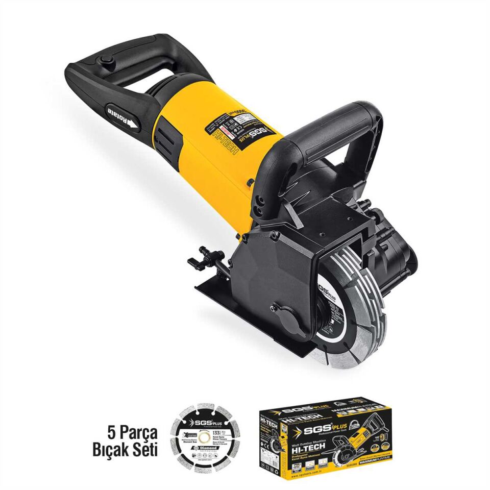 SGS KANAL AÇMA MAKİNESİ 3000 WATT SGS 5300