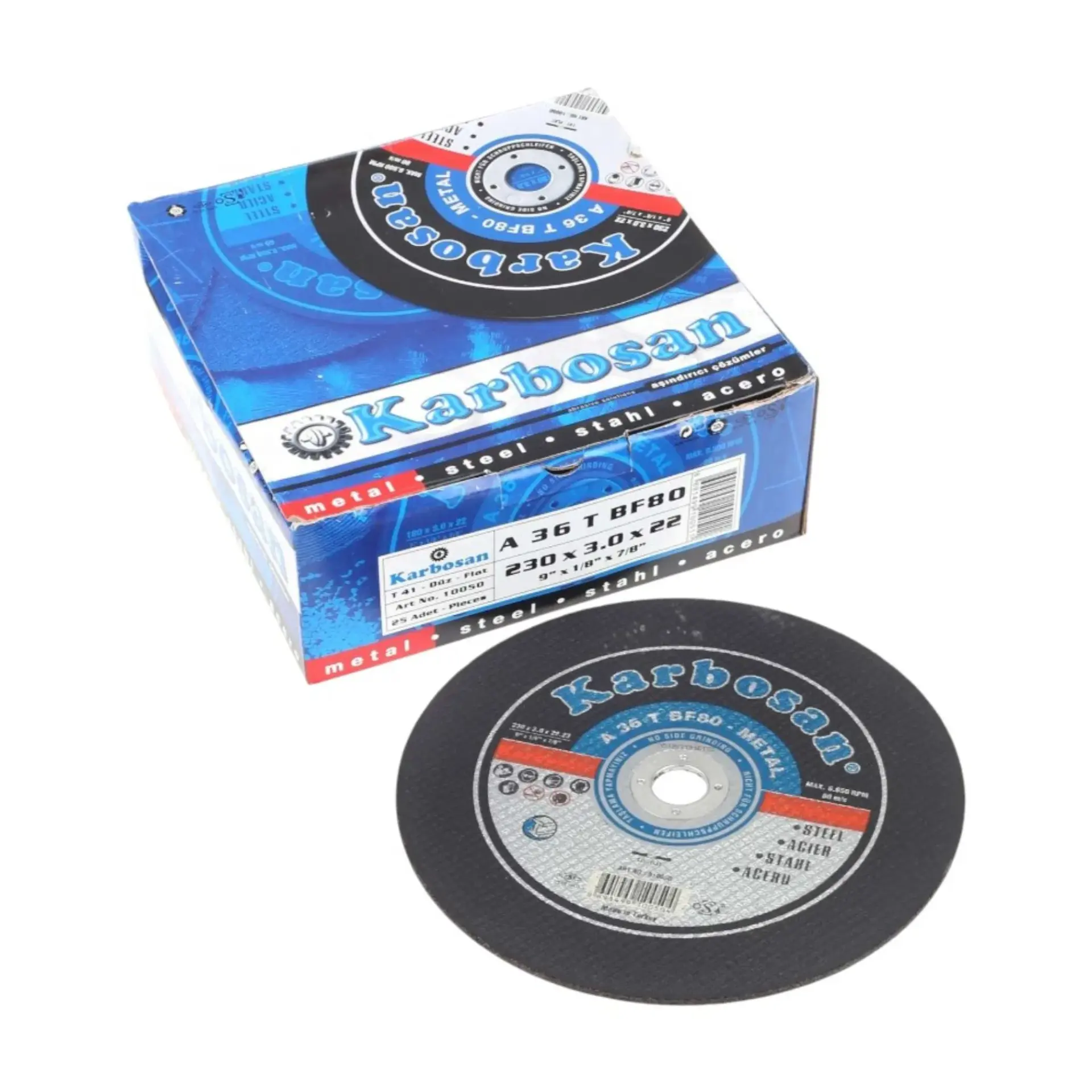 KARBOSAN NK METAL KESME 230x3.0x22 (910050)