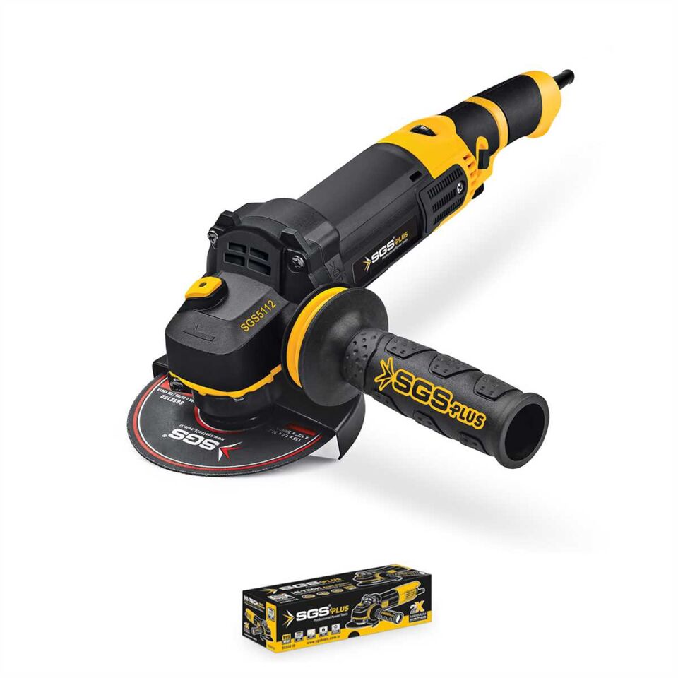 SGS AVUÇ TAŞLAMA 1010 WATT 125MM DEVİR AYARLI SGS 5112