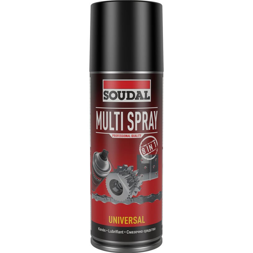 SOUDAL MULTİ SPREY 8 ÜRÜN 1 ARADA 200ML