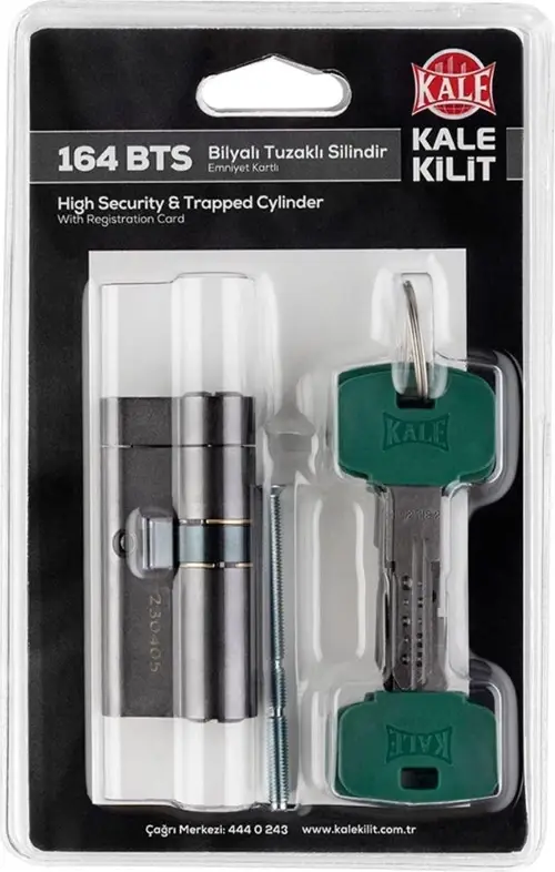 KALE KİLİT 164 BTS 68MM TUZAKLI