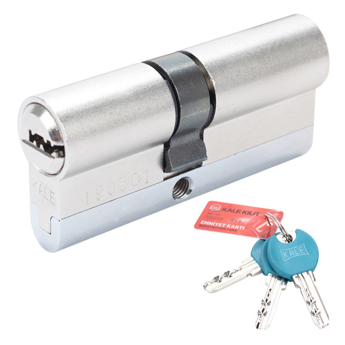KALE 164 YGS SE  Yüksek Güvenlikli Sistem Silindir 68 mm Gri