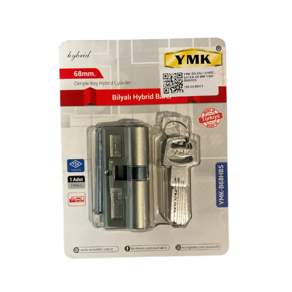 YMK BİLYALI BAREL SATEN 68 MM Ymk-B68HBS