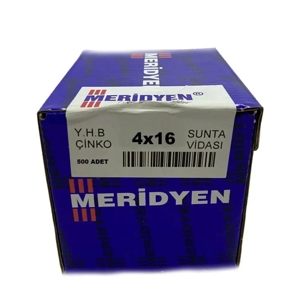 MERİDYEN SUNTA VİDASI 4x16 (1000 AD.)