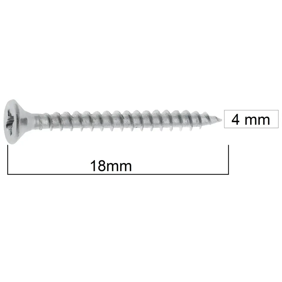MERİDYEN SUNTA VİDASI 4x18 (1000 AD.)