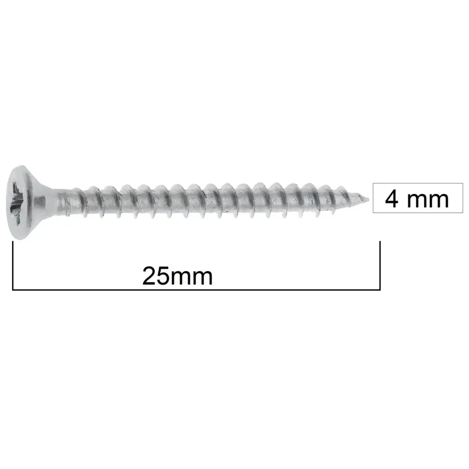MERİDYEN SUNTA VİDASI 4x25 (500 AD.)
