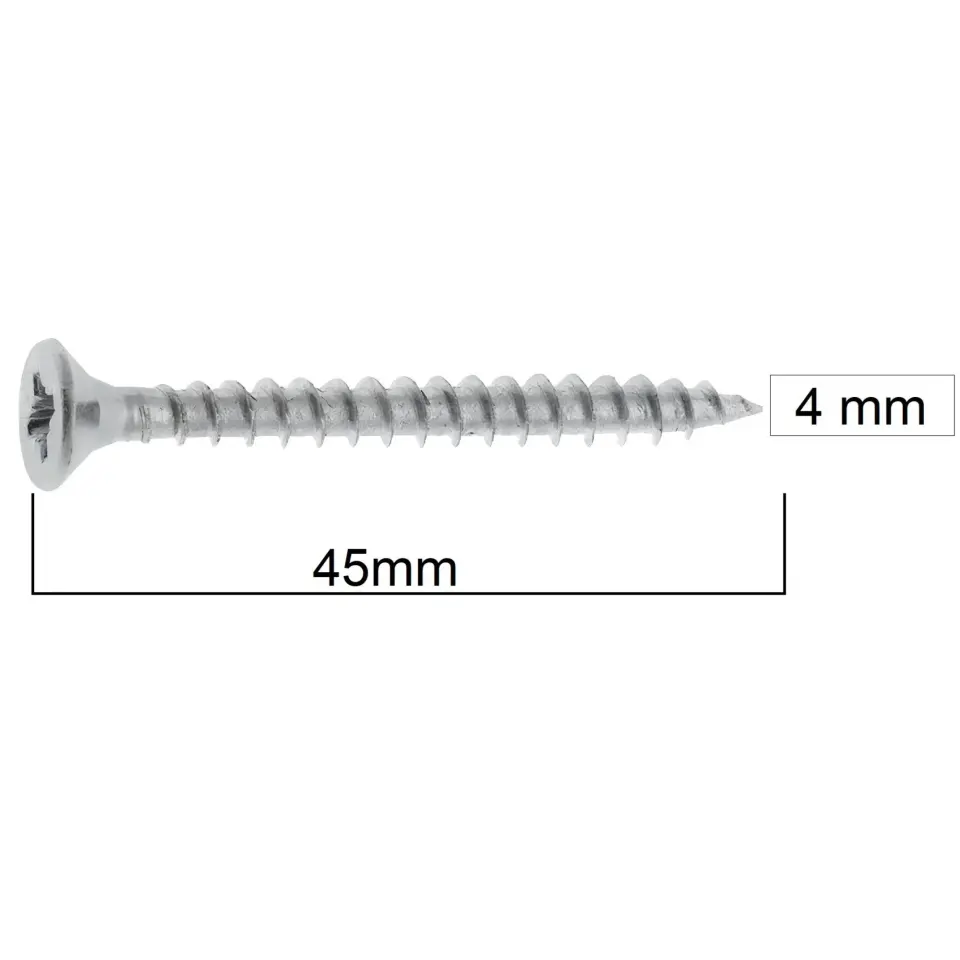 MERİDYEN SUNTA VİDASI 4x45 (500 AD.)