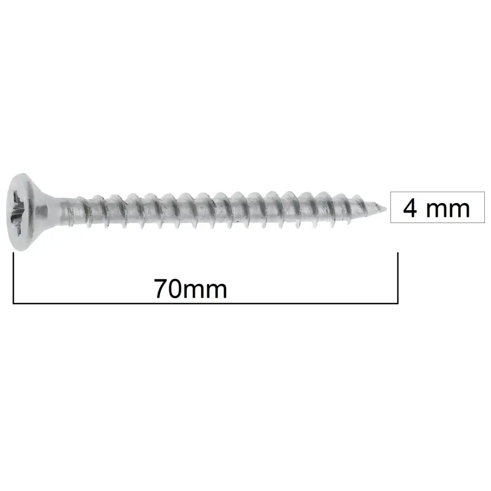 MERİDYEN SUNTA VİDASI 4x70 (200 AD.)