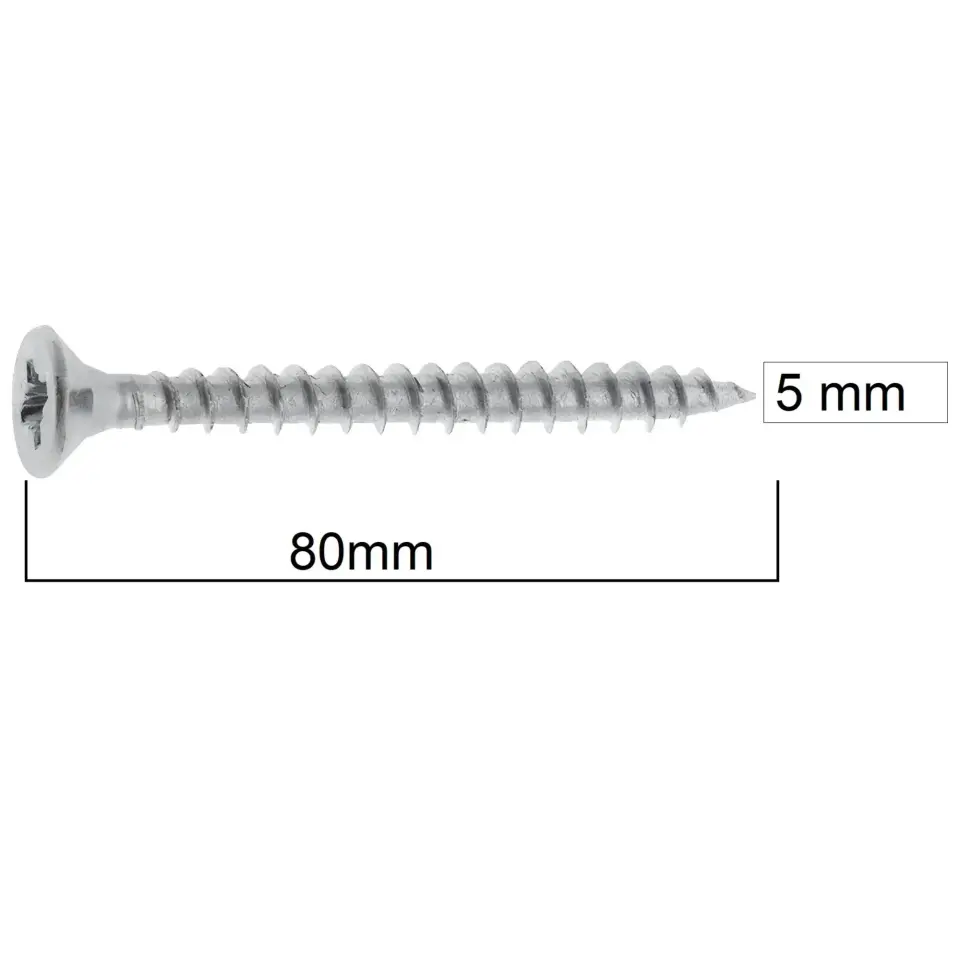 MERİDYEN SUNTA VİDASI 5x80 (200 AD.)