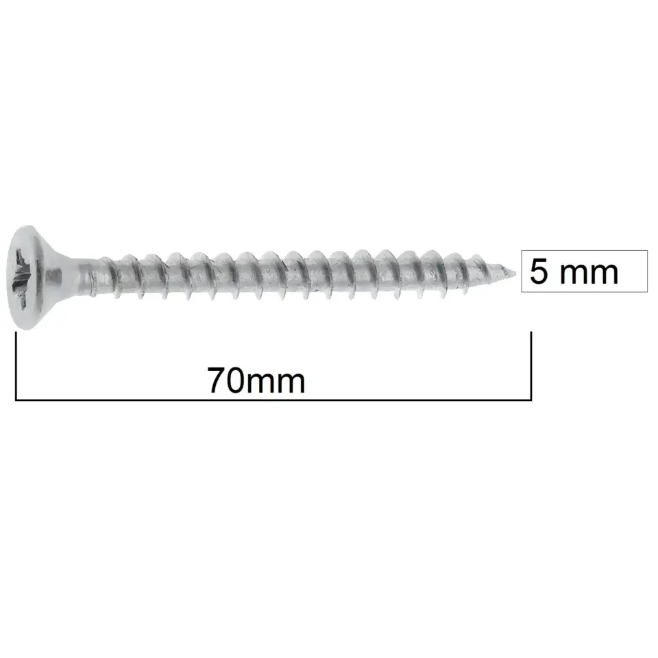 MERİDYEN SUNTA VİDASI 5x70 (200 AD.)