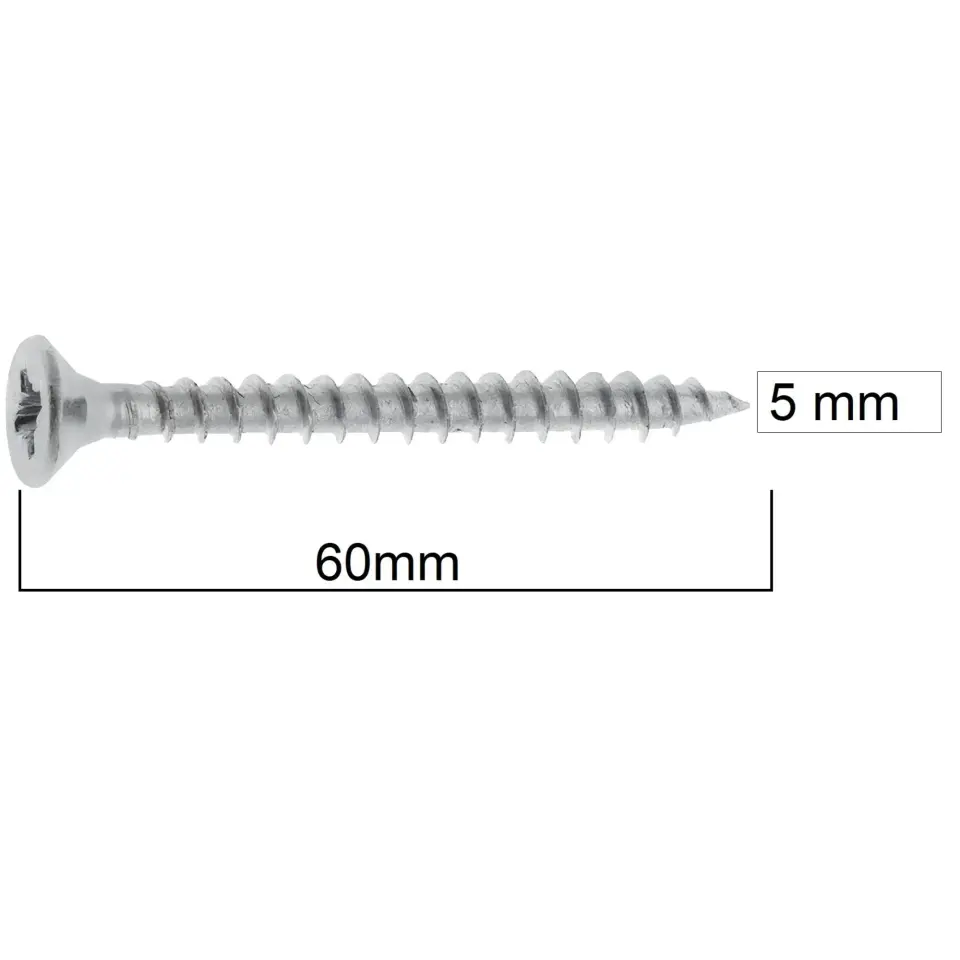 MERİDYEN SUNTA VİDASI 5x60 (200 AD.)
