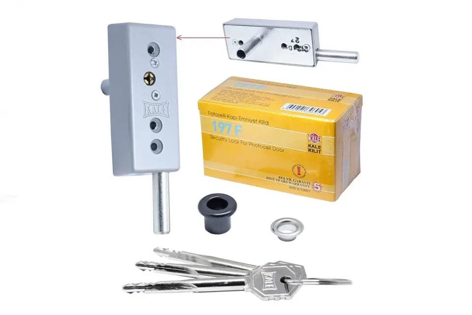 KALE 197F FOTOSELLİ KAPI EMNİYET KİLİDİ