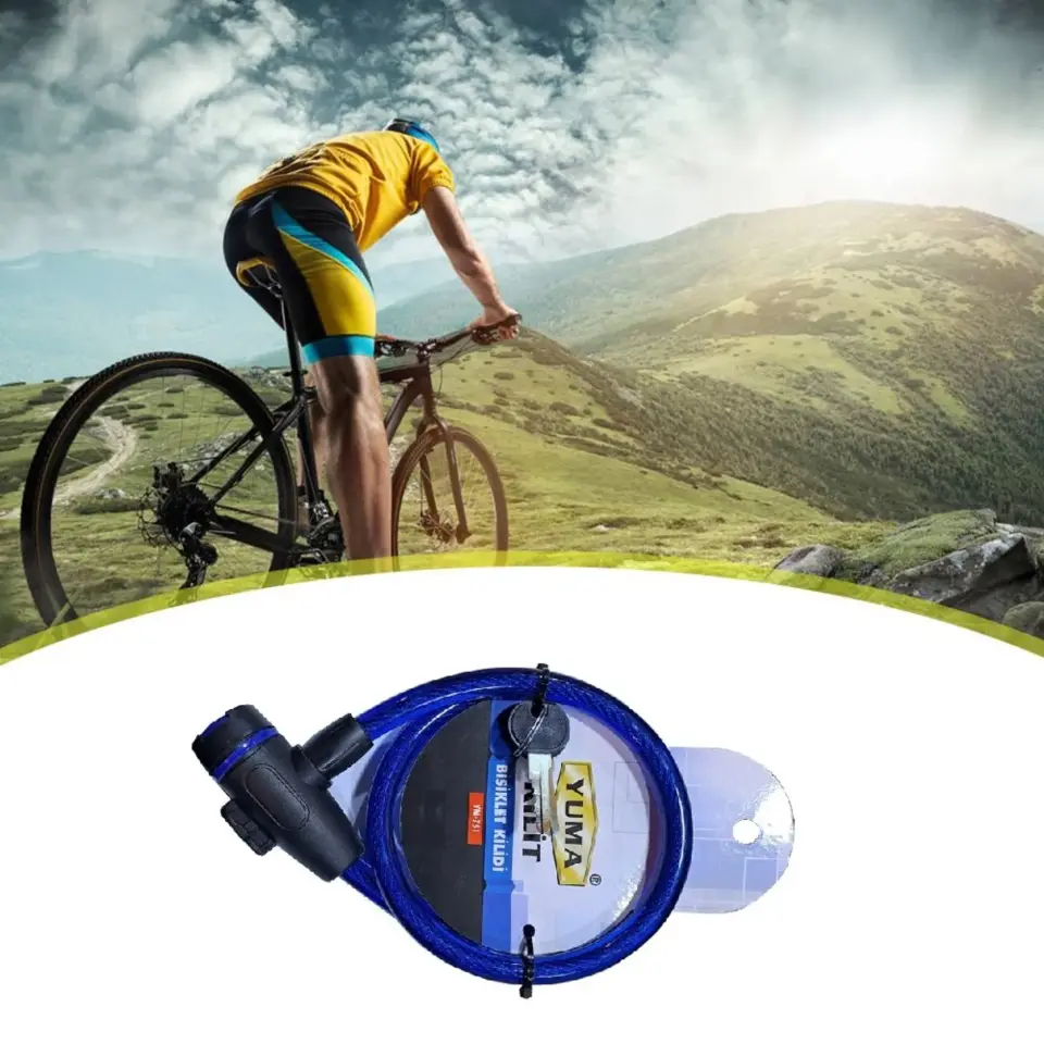 YUMA BİSİKLET KİLİDİ 12X80 CM YM-751