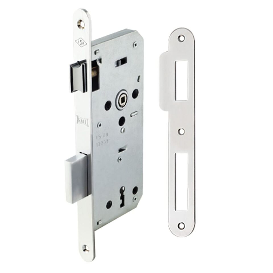 KALE 141 R İÇ KAPI KİLİDİ 45 MM KROM OVAL