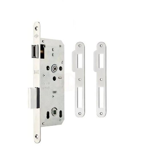 KALE 141 R WC İÇ KAPI KİLİDİ 45 MM KROM OVAL