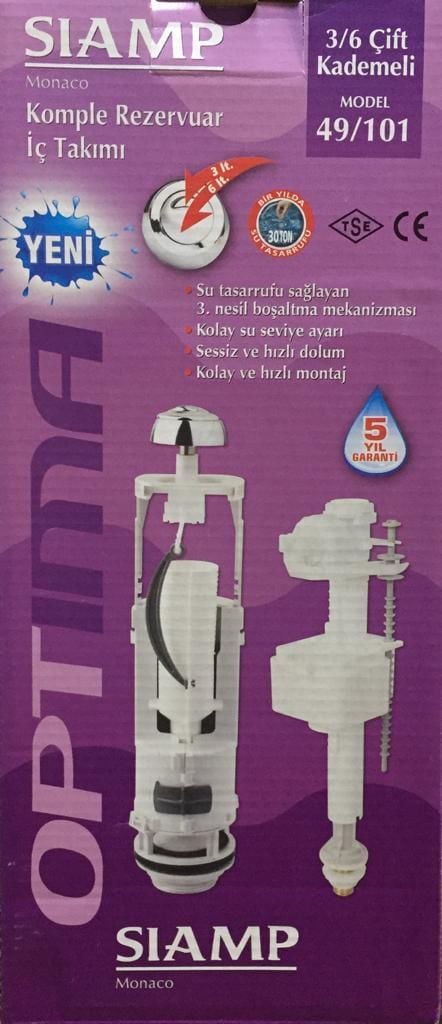 SIAMP 3/6 ÇİFT REZERVUAR İÇ TAKIMI