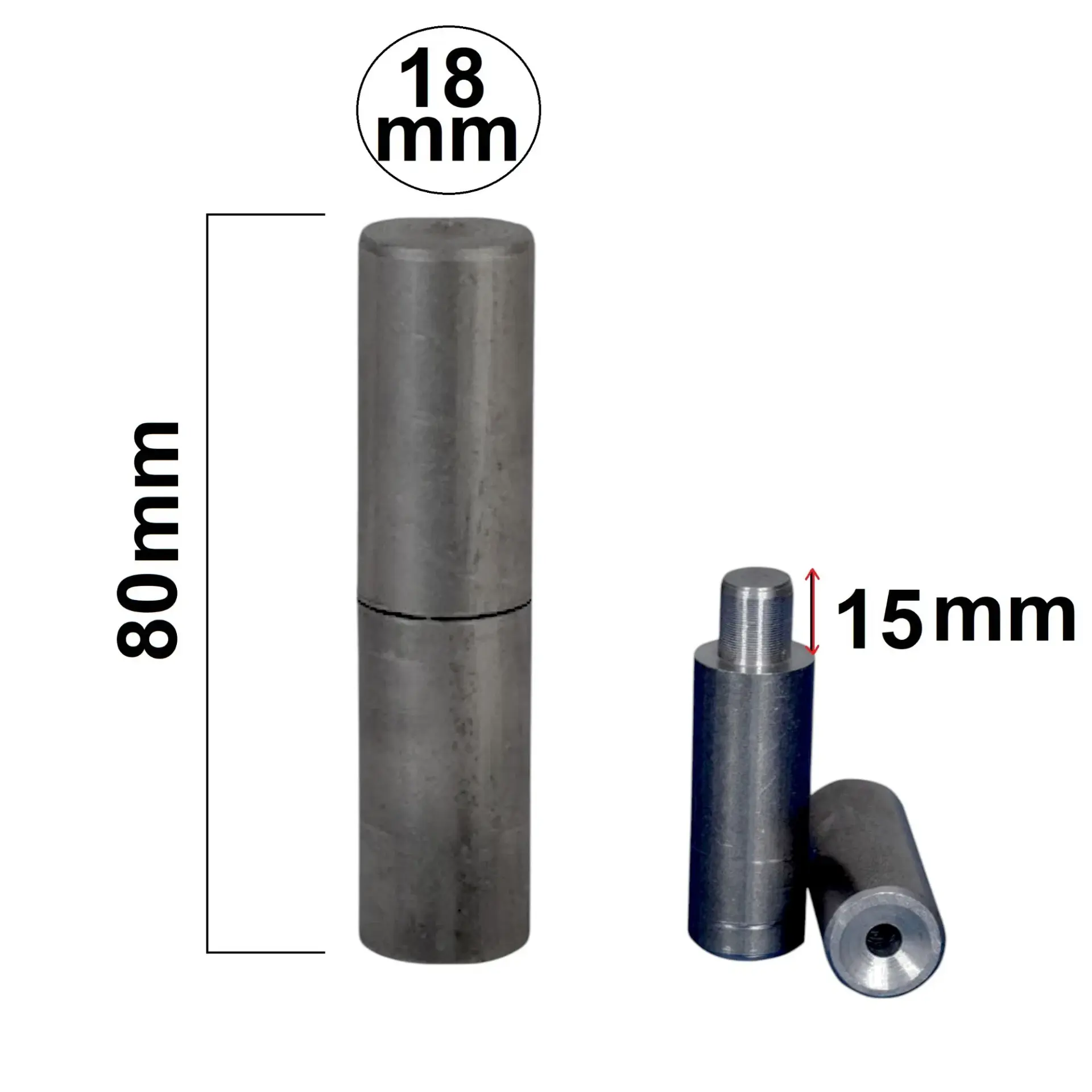 MİL MENTEŞE 18 MM