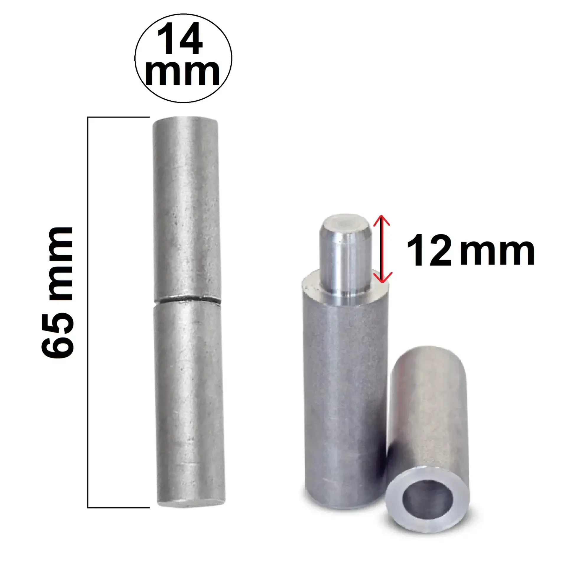 MİL MENTEŞE 14 MM