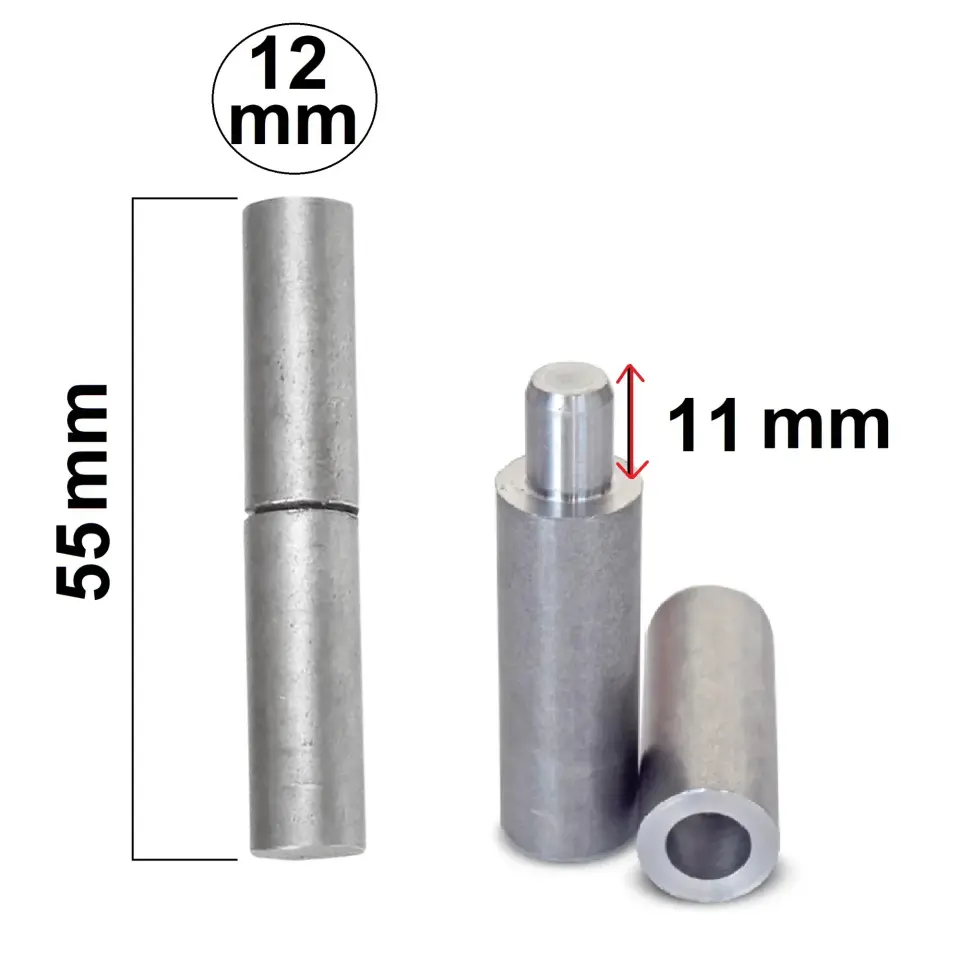 MİL MENTEŞE 12 MM