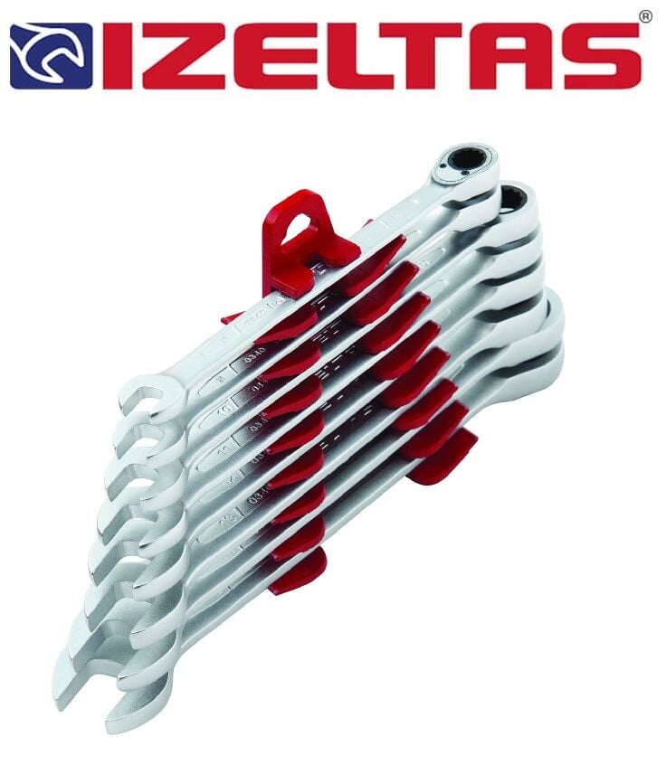 İZELTAŞ Cırcır Anahtar Takımı 10 Parça