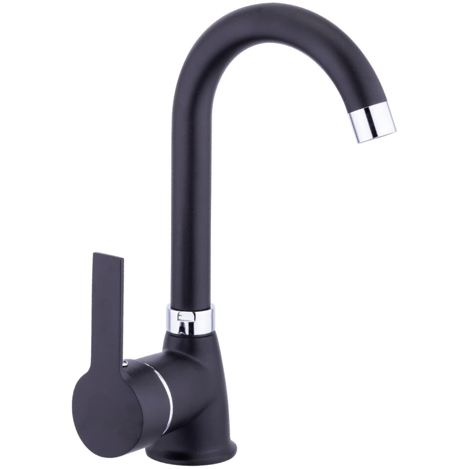 DELTA SİYAH LAVABO BATARYASI