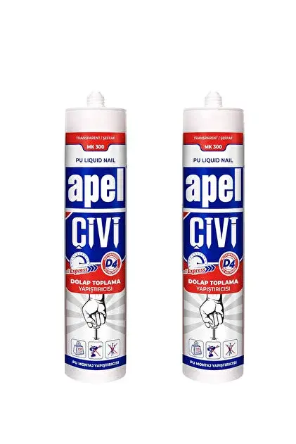 Mitre Apel Sıvı Çivi Montaj Kit Yapıştırıcı