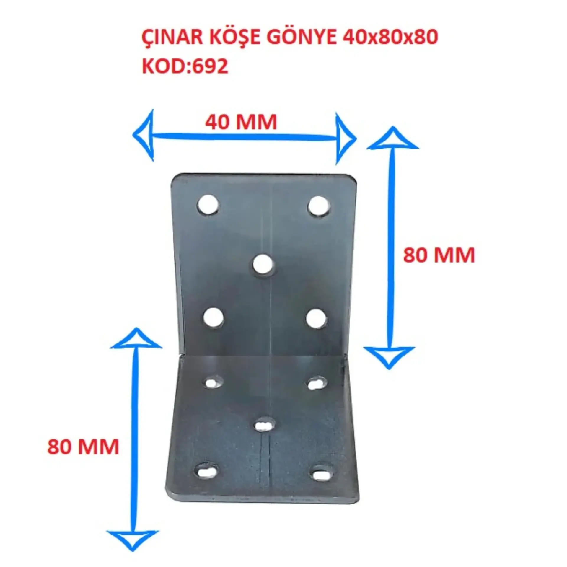 KÖŞE GÖNYE 40x80x80