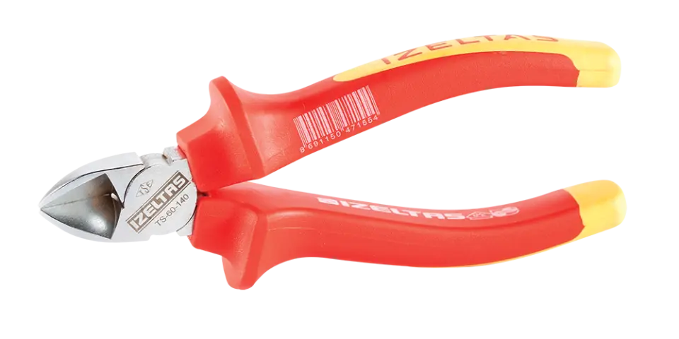 İzeltaş İzoleli Elektrikçi Yan Keski 180 mm 1000 Volt