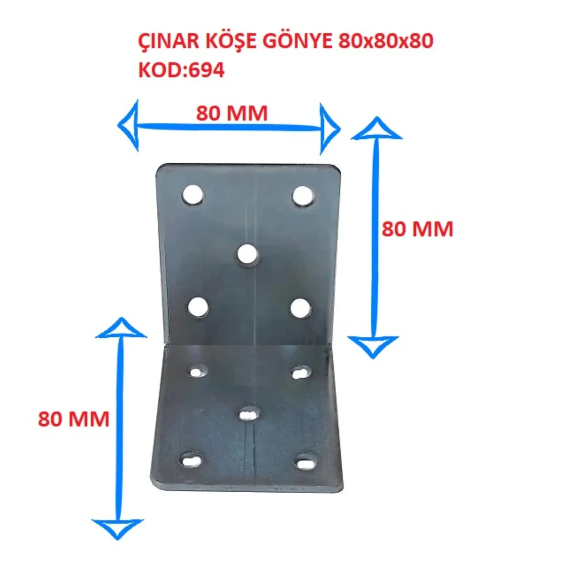 KÖŞE GÖNYE 80x80x80