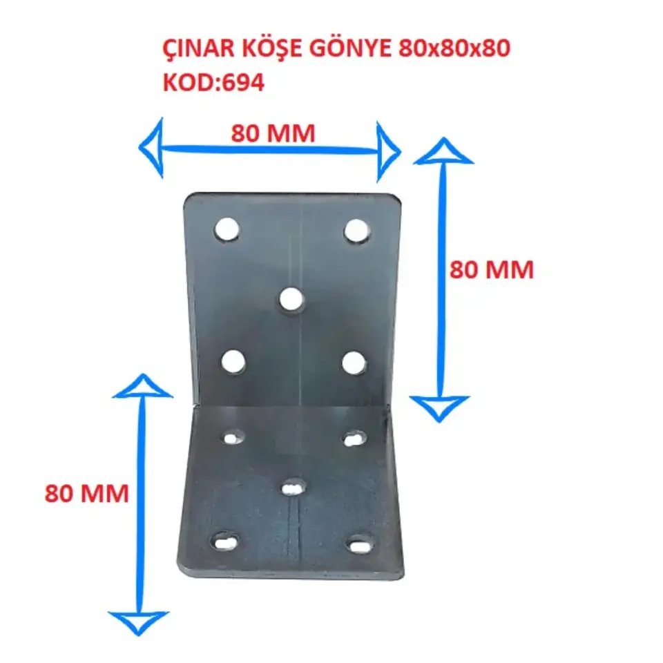 KÖŞE GÖNYE 80x80x80