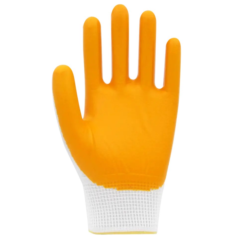 BEYBİ PN7 NAYLON NİTRİL ELDİVEN SARI NO: 10