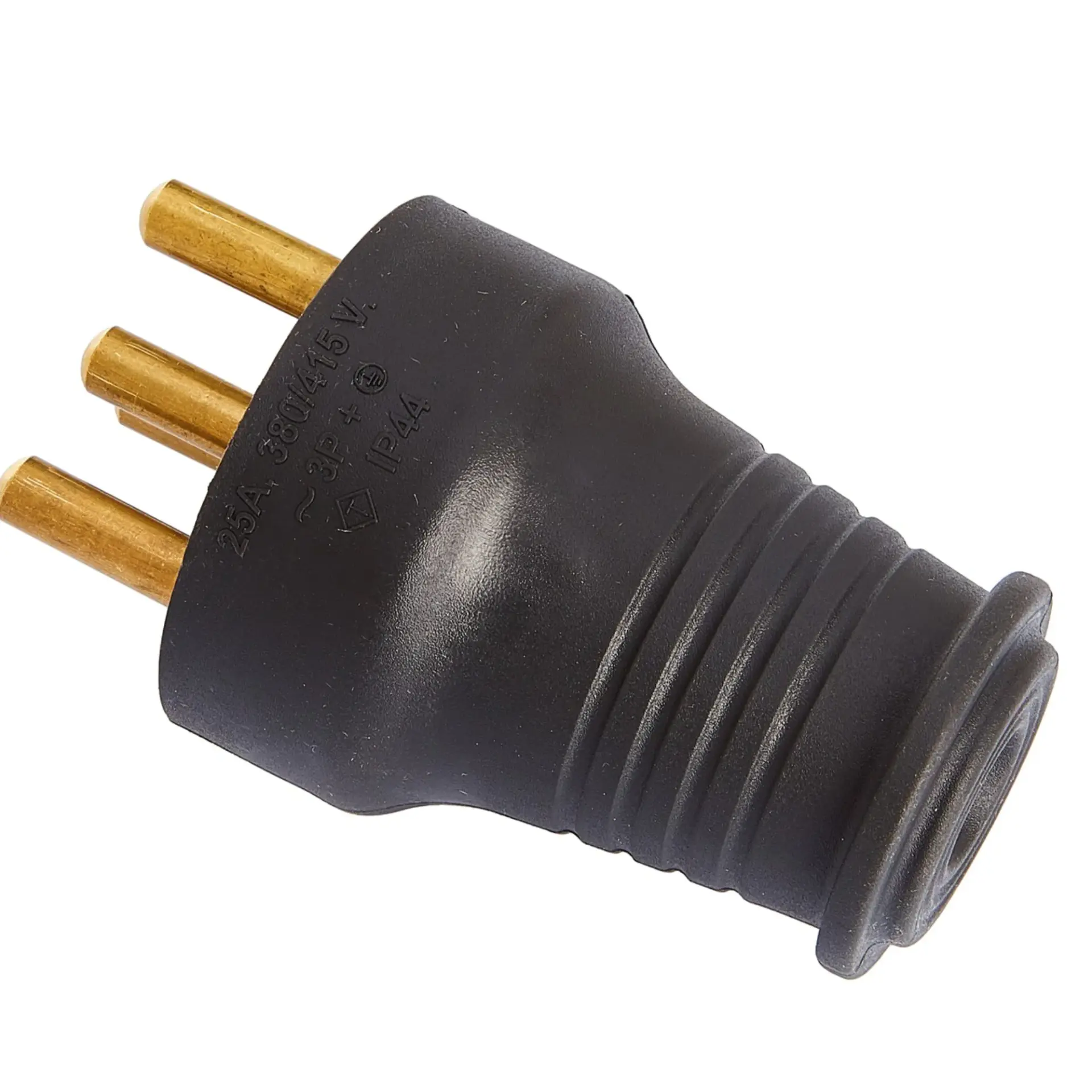 BYLİON TRİFAZE KAUÇUK DÜZ (ERKEK) FİŞ 3x25A