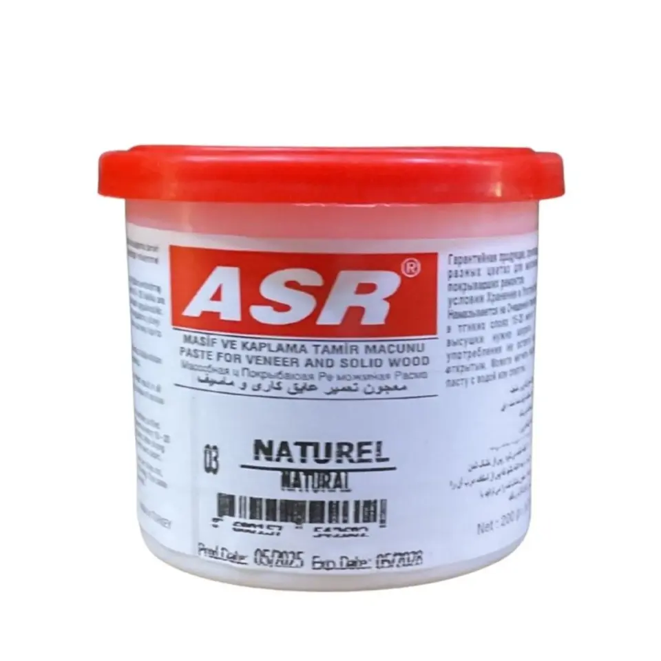 ASR TAMİR MACUNU 200 GR NATURAL