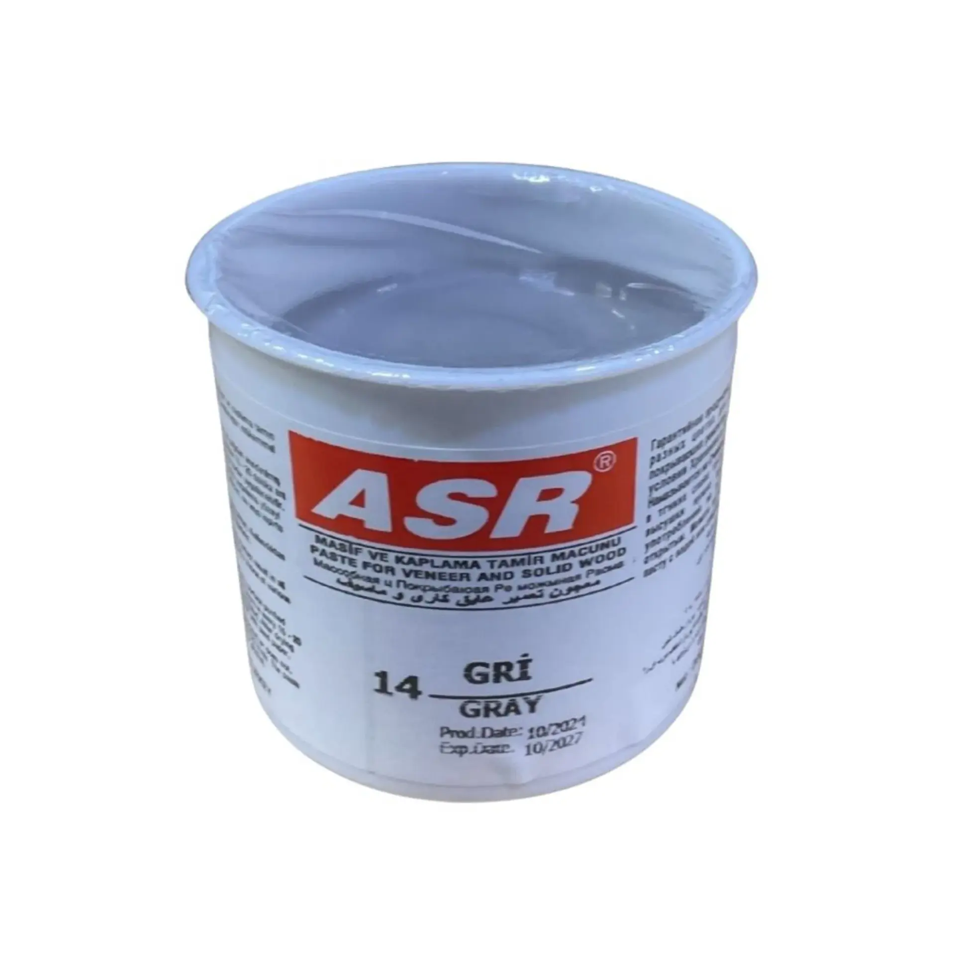 ASR TAMİR MACUNU 200 GR GRİ