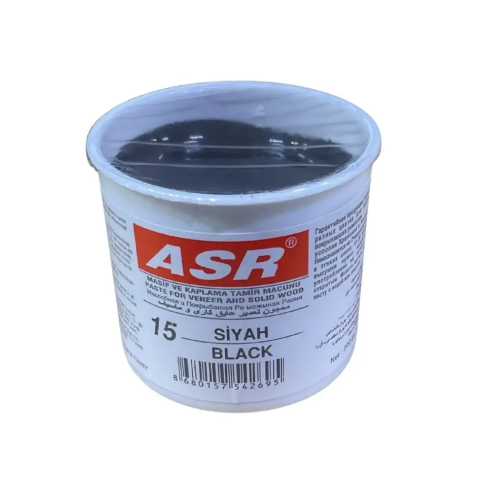 ASR TAMİR MACUNU 200 GR SİYAH