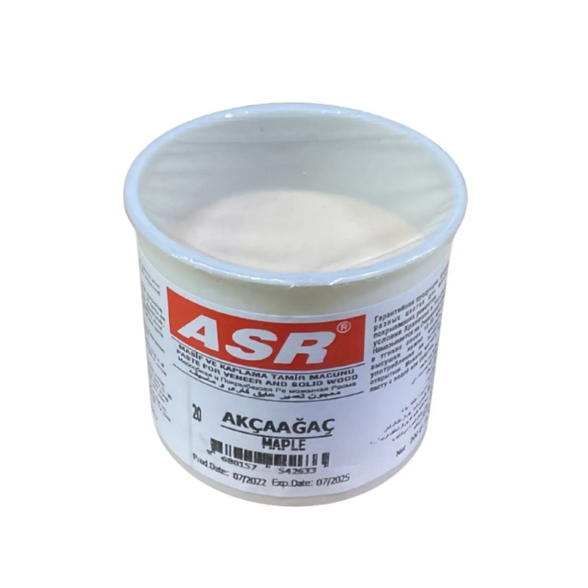 ASR TAMİR MACUNU 200 GR AKÇAAĞAÇ