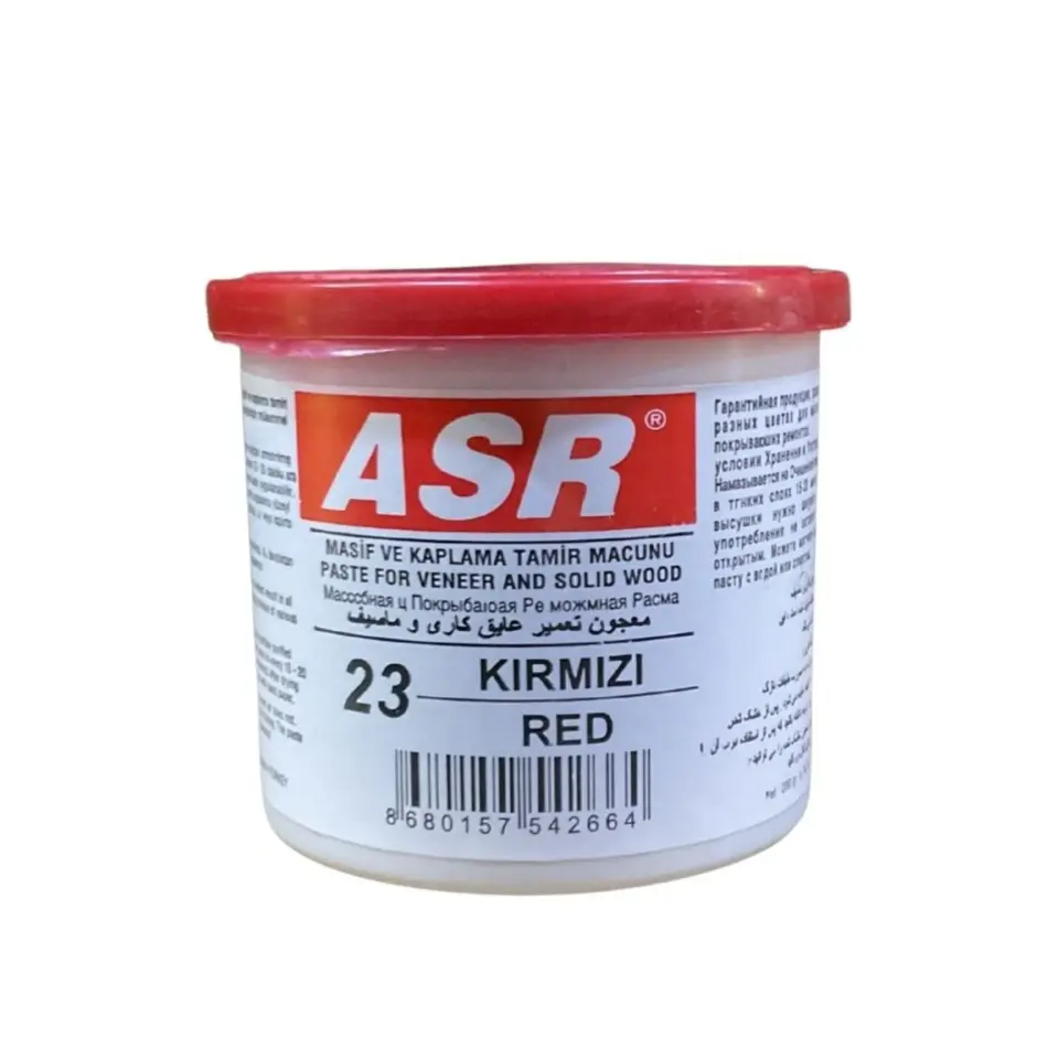 ASR TAMİR MACUNU 200 GR KIRMIZI