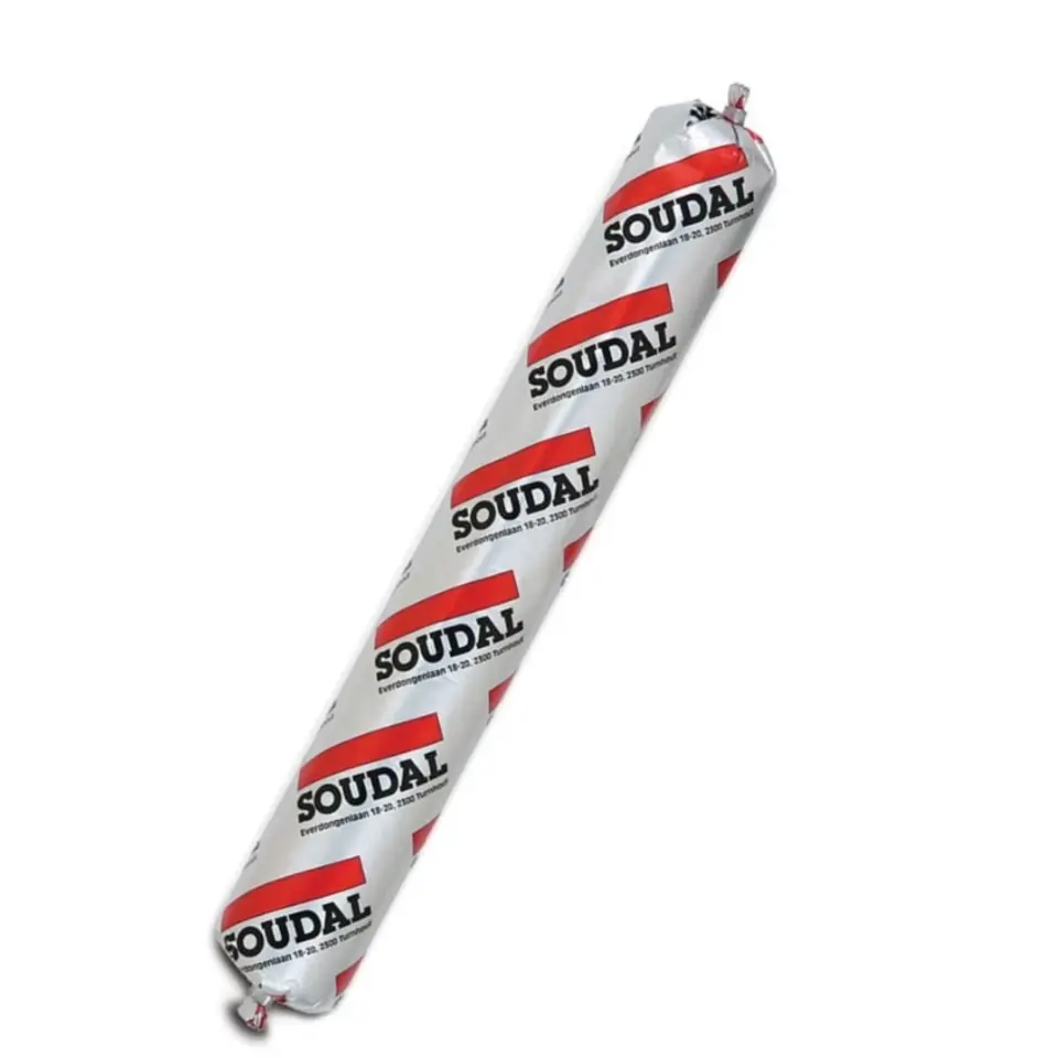 SOUDAL POLİÜRETAN MASTİK SOSİS 600 ML 40FC SİYAH